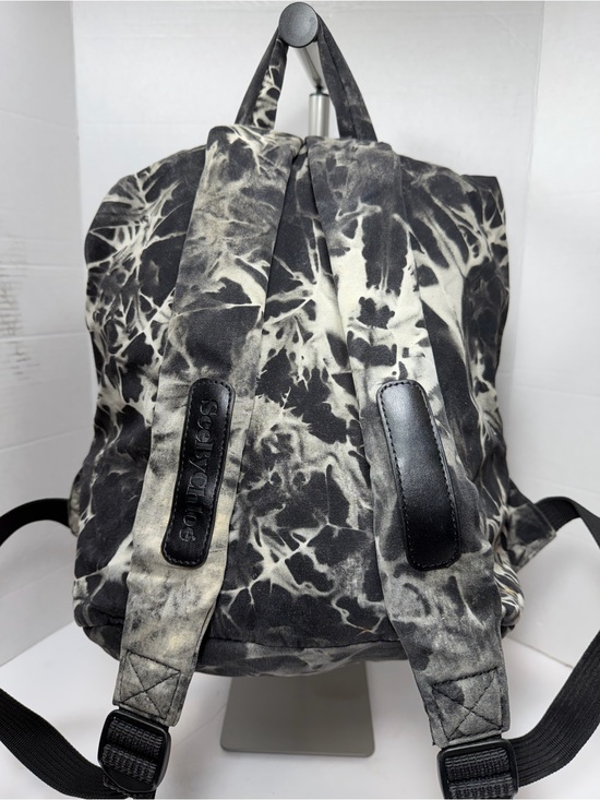 See by Chloe Tie-Dye Canvas Drawstring Backpack - Black & white main image 10